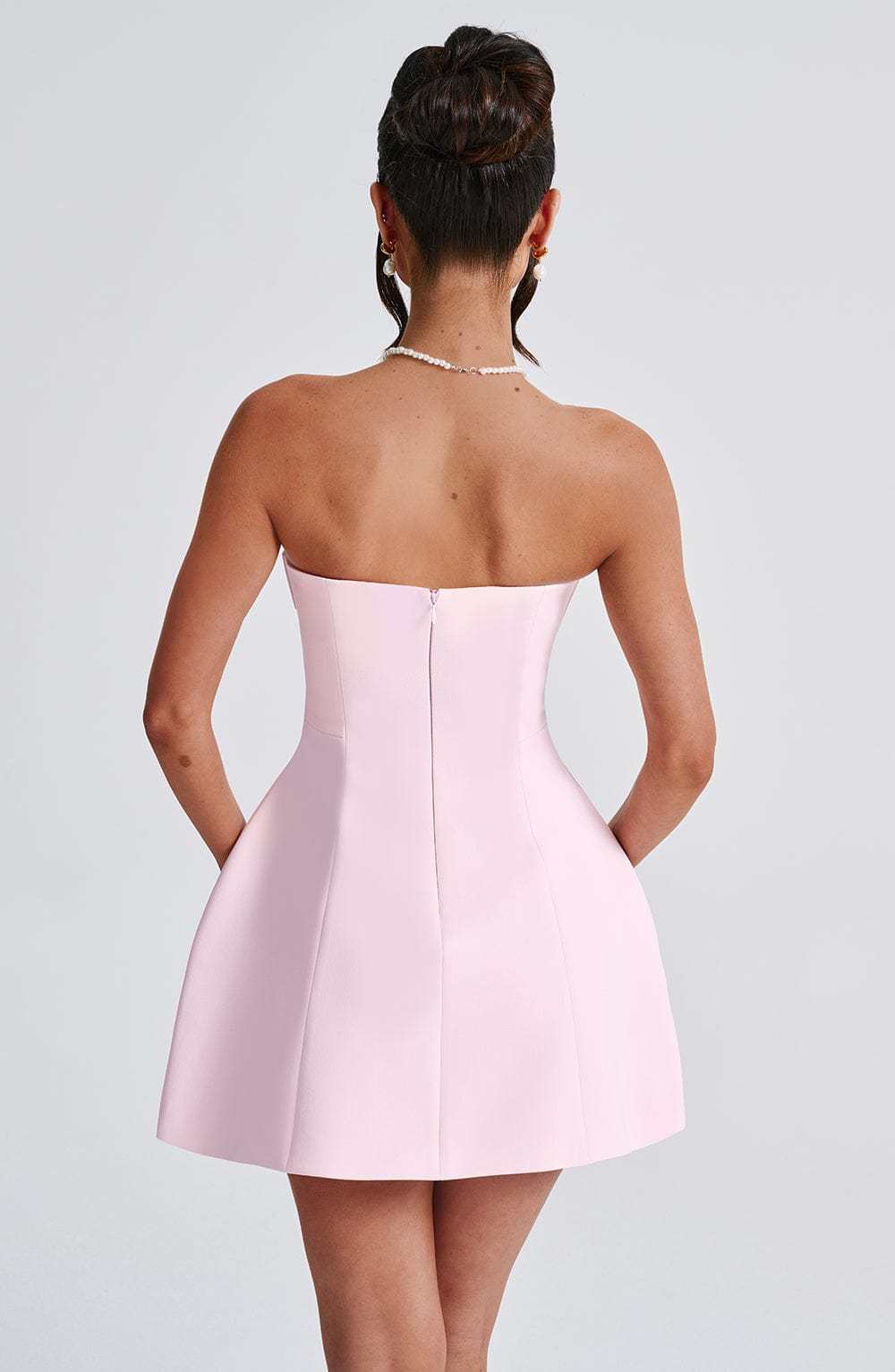 Asha Mini Dress - Blush-My Top Dress.All Rights Reserved