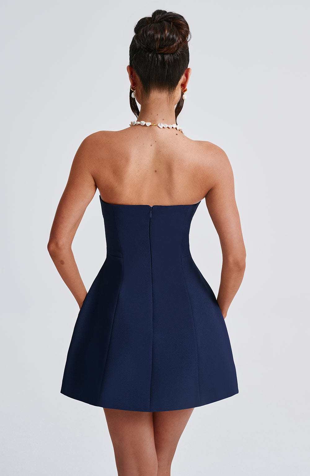 Asha Mini Dress - Navy-My Top Dress.All Rights Reserved