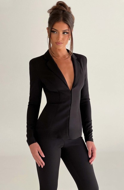 Aspen Jacket - Black-My Top Dress.All Rights Reserved
