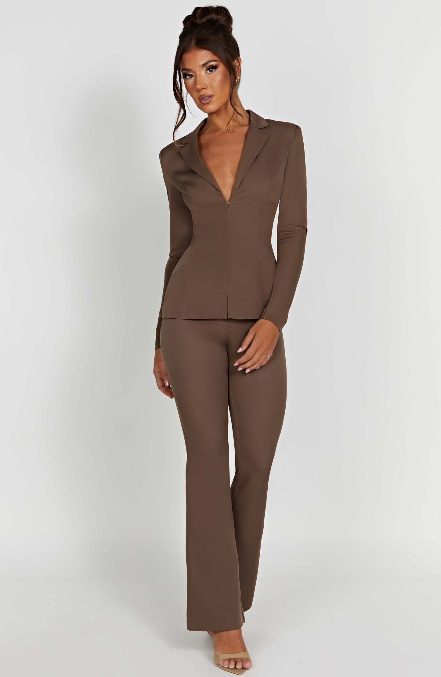Aspen Pant - Mocha-My Top Dress.All Rights Reserved