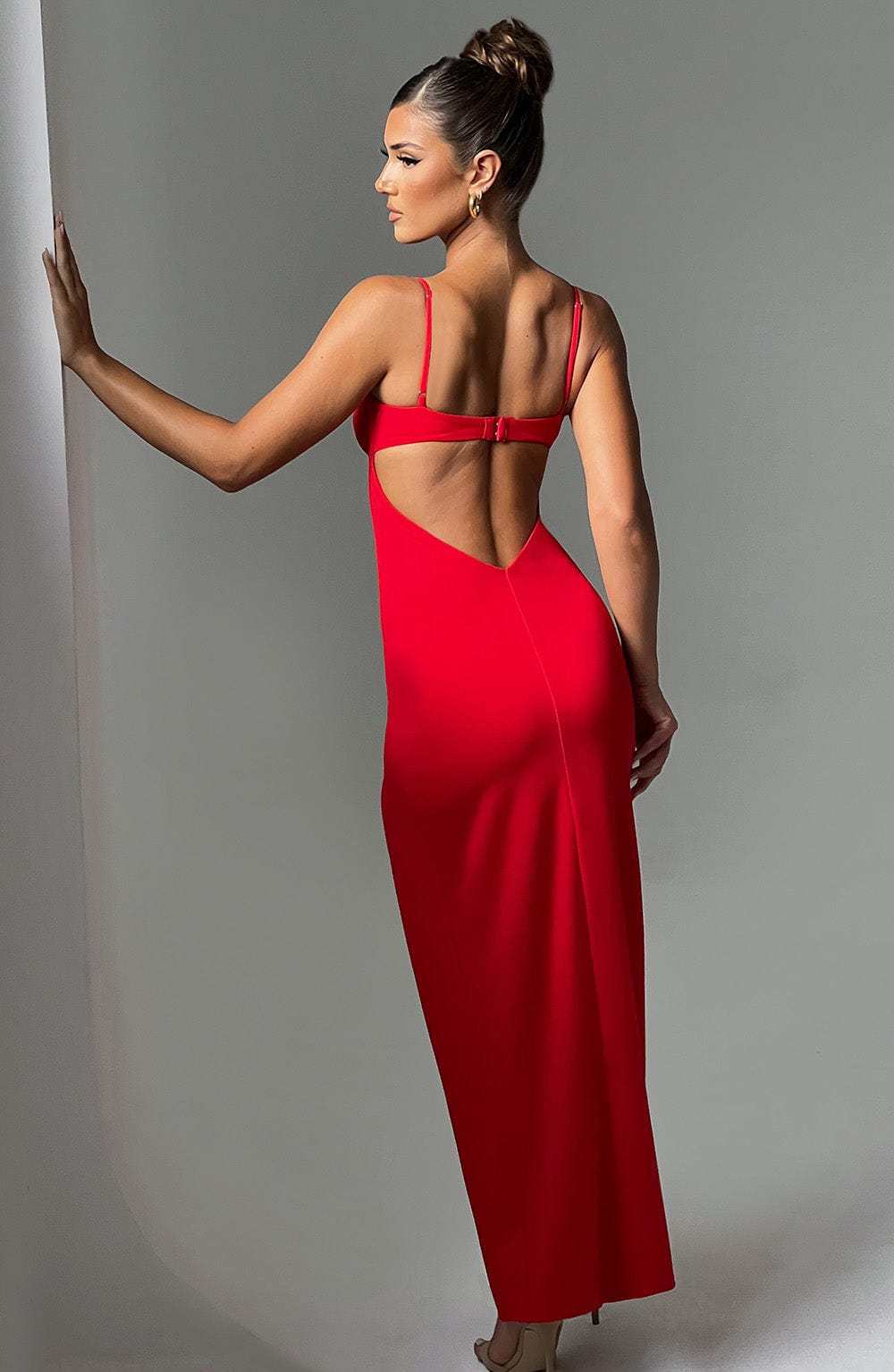 Asteria Maxi Dress - Red-My Top Dress.All Rights Reserved