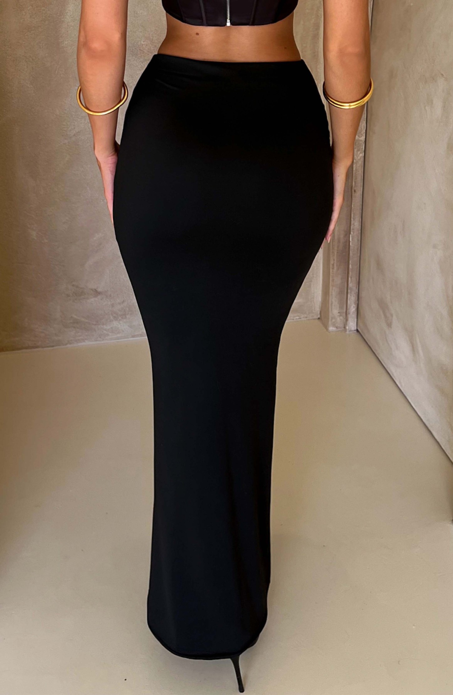Astrid Maxi Skirt - Black-My Top Dress.All Rights Reserved