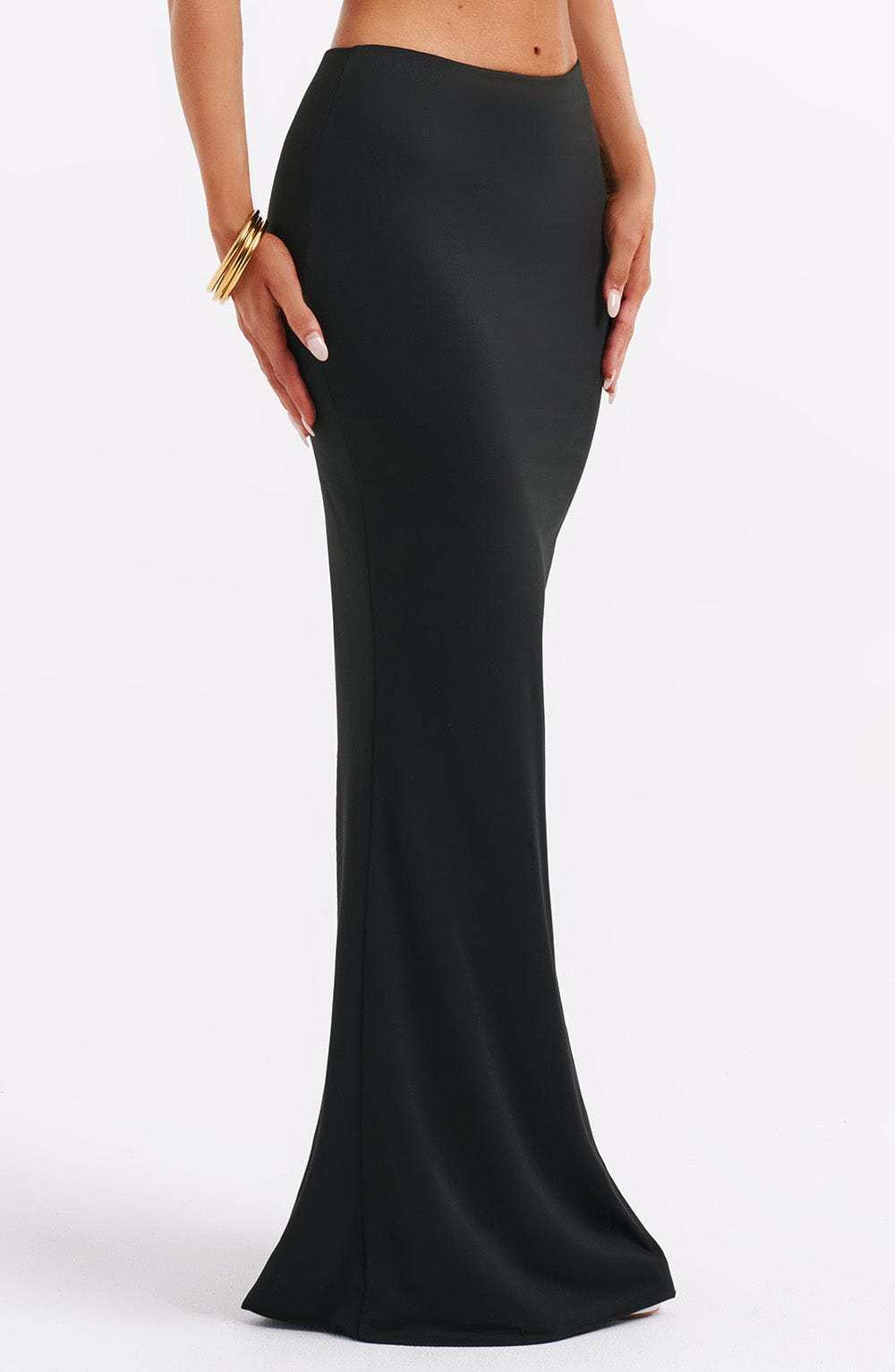 Astrid Maxi Skirt - Black-My Top Dress.All Rights Reserved