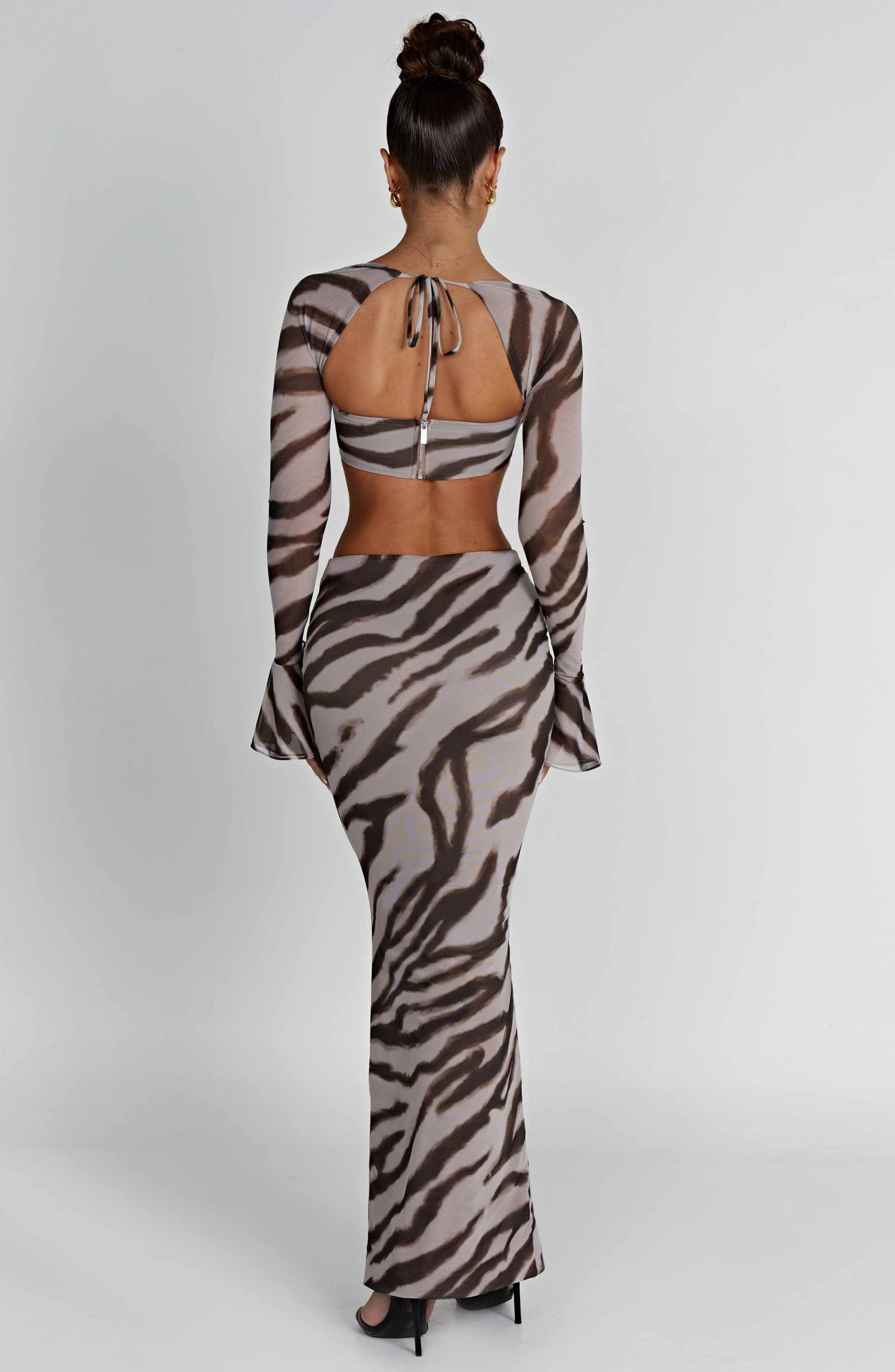 Astrid Maxi Skirt - Zebra Print-My Top Dress.All Rights Reserved