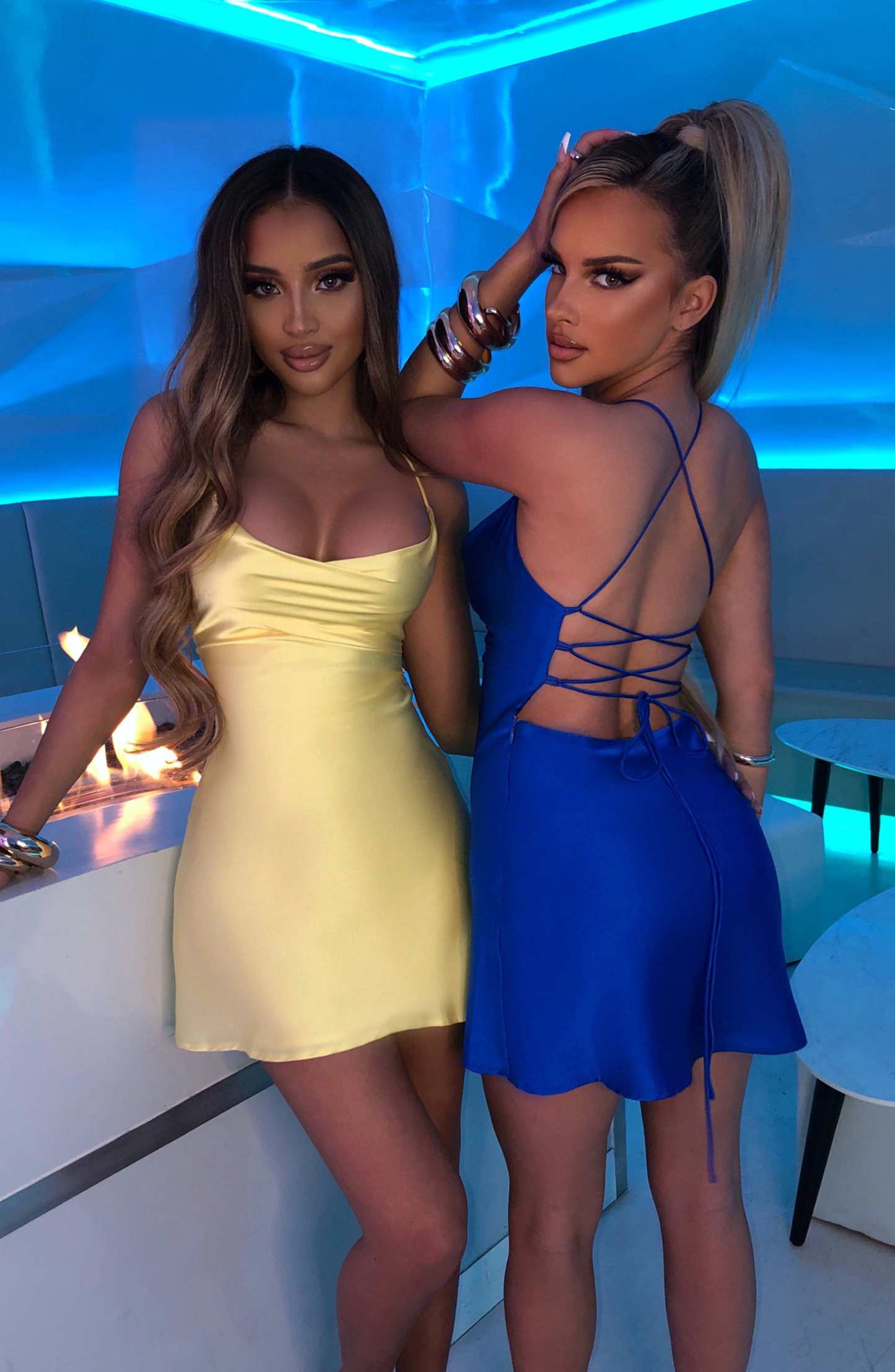 Avianna Mini Dress - Electric Blue-My Top Dress.All Rights Reserved