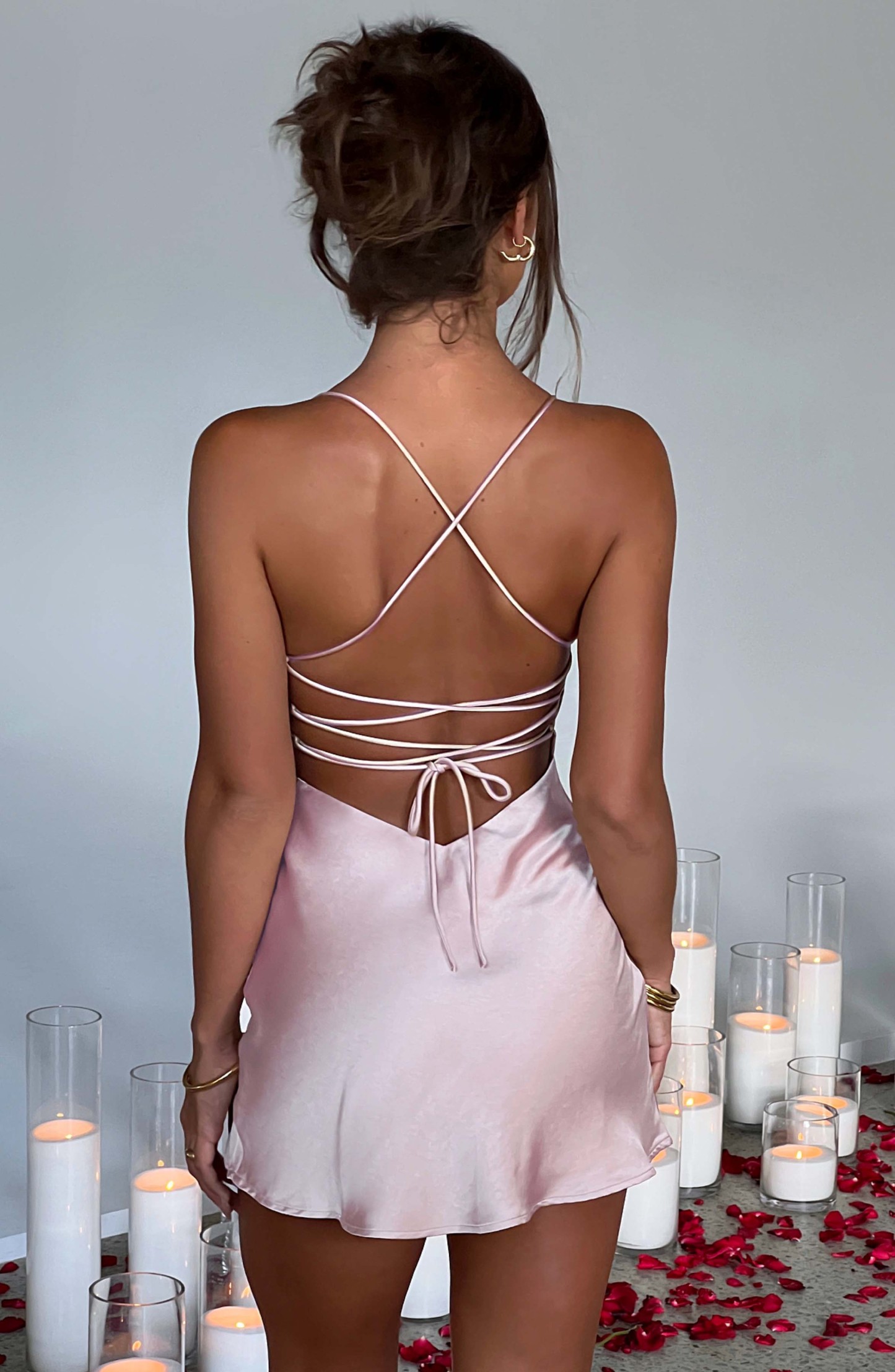 Avril Mini Dress - Blush-My Top Dress.All Rights Reserved