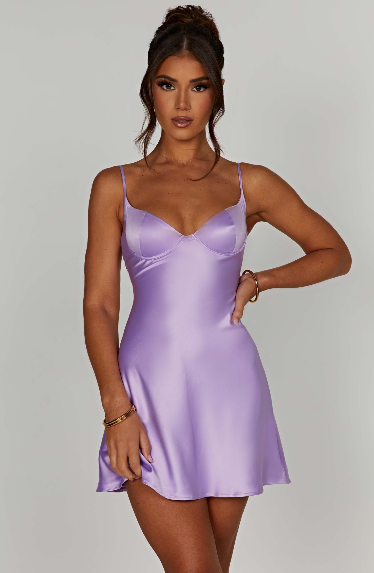 Azaria Mini Dress - Purple-My Top Dress.All Rights Reserved