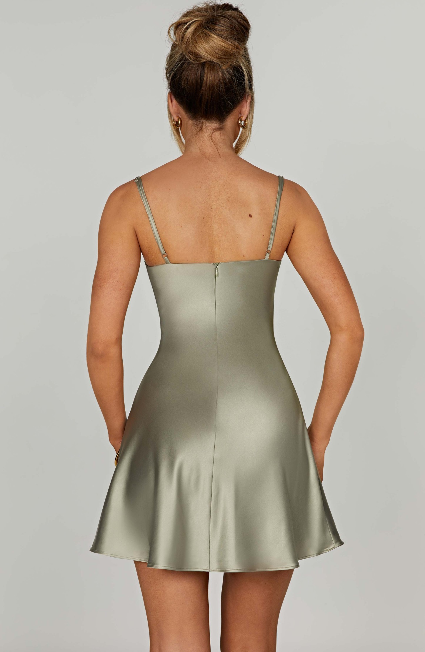 Azaria Mini Dress - Sage-My Top Dress.All Rights Reserved