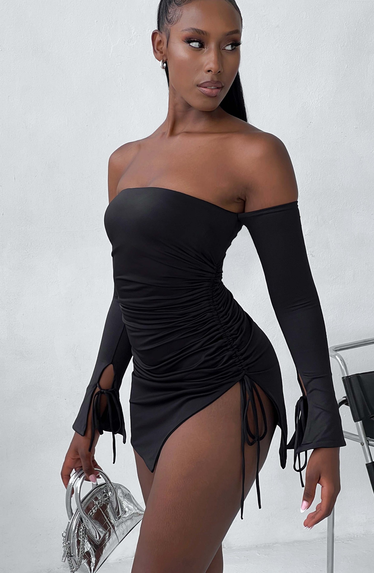 Becca Mini Dress - Black-My Top Dress.All Rights Reserved