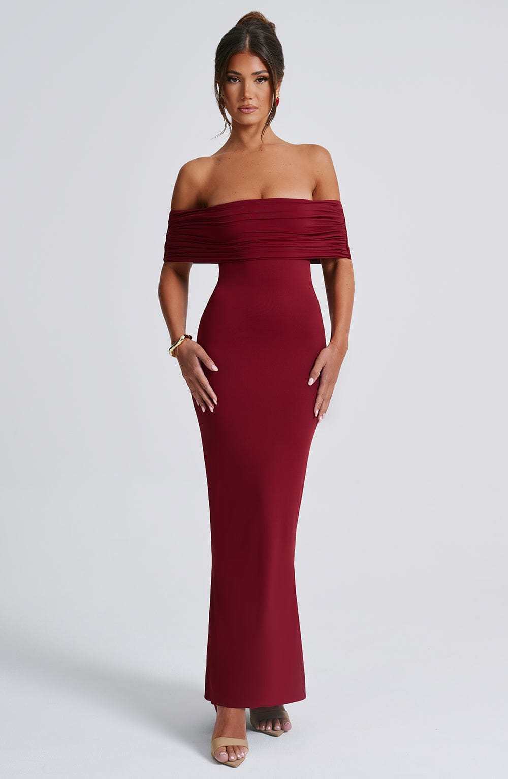 Belinda Maxi Dress - Burgundy-My Top Dress.All Rights Reserved