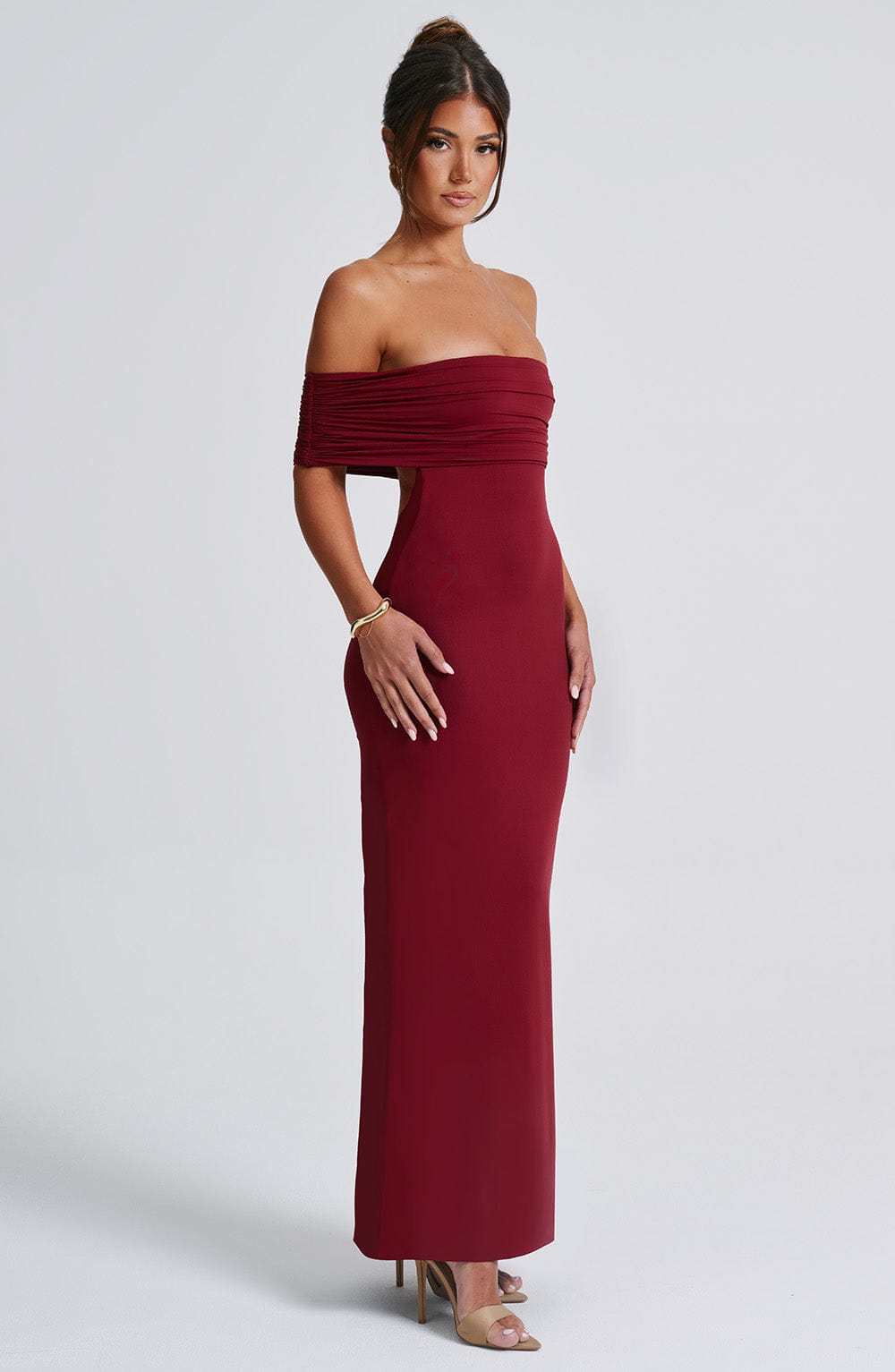 Belinda Maxi Dress - Burgundy-My Top Dress.All Rights Reserved