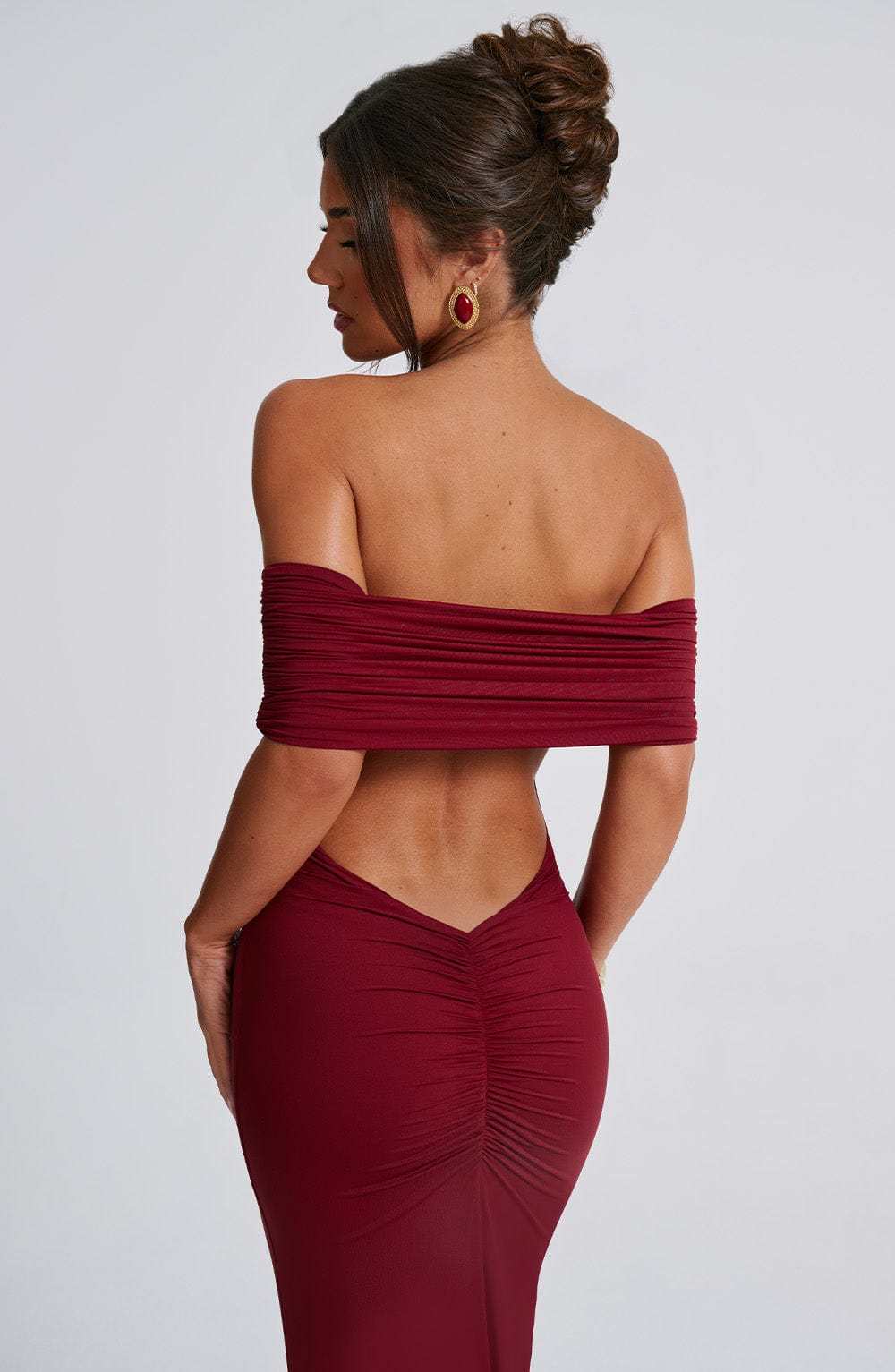 Belinda Maxi Dress - Burgundy-My Top Dress.All Rights Reserved