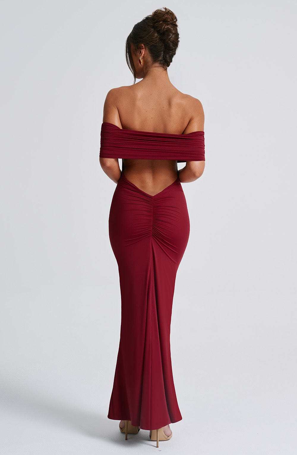 Belinda Maxi Dress - Burgundy-My Top Dress.All Rights Reserved