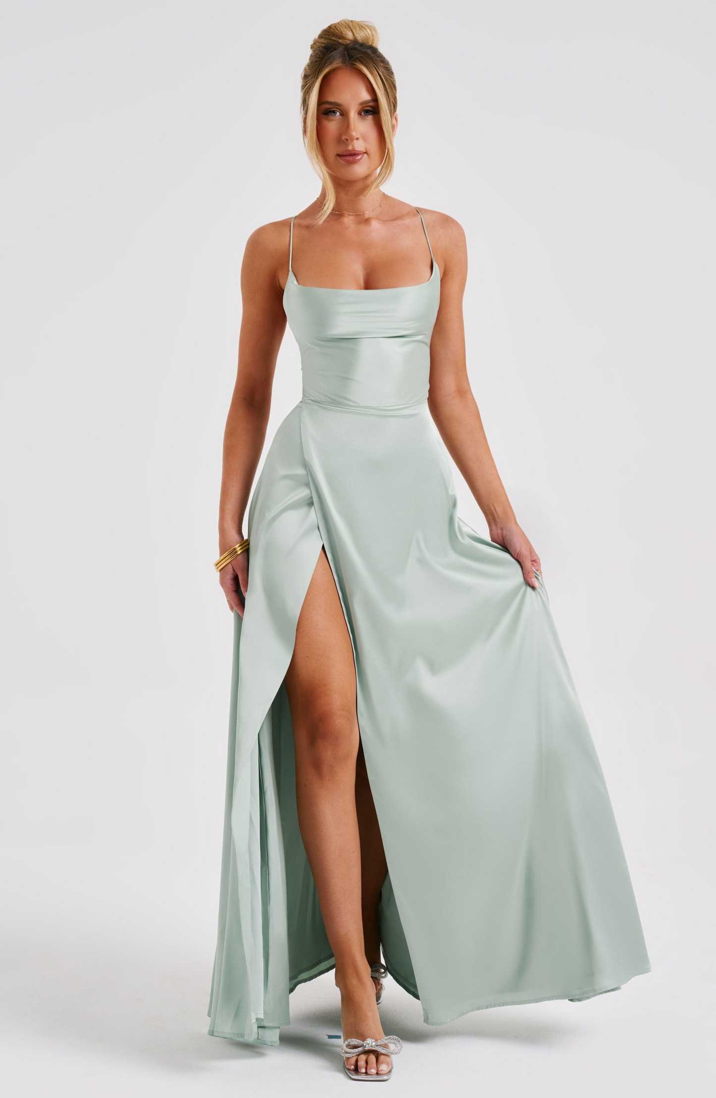 Bethany Maxi Dress - Sage-My Top Dress.All Rights Reserved