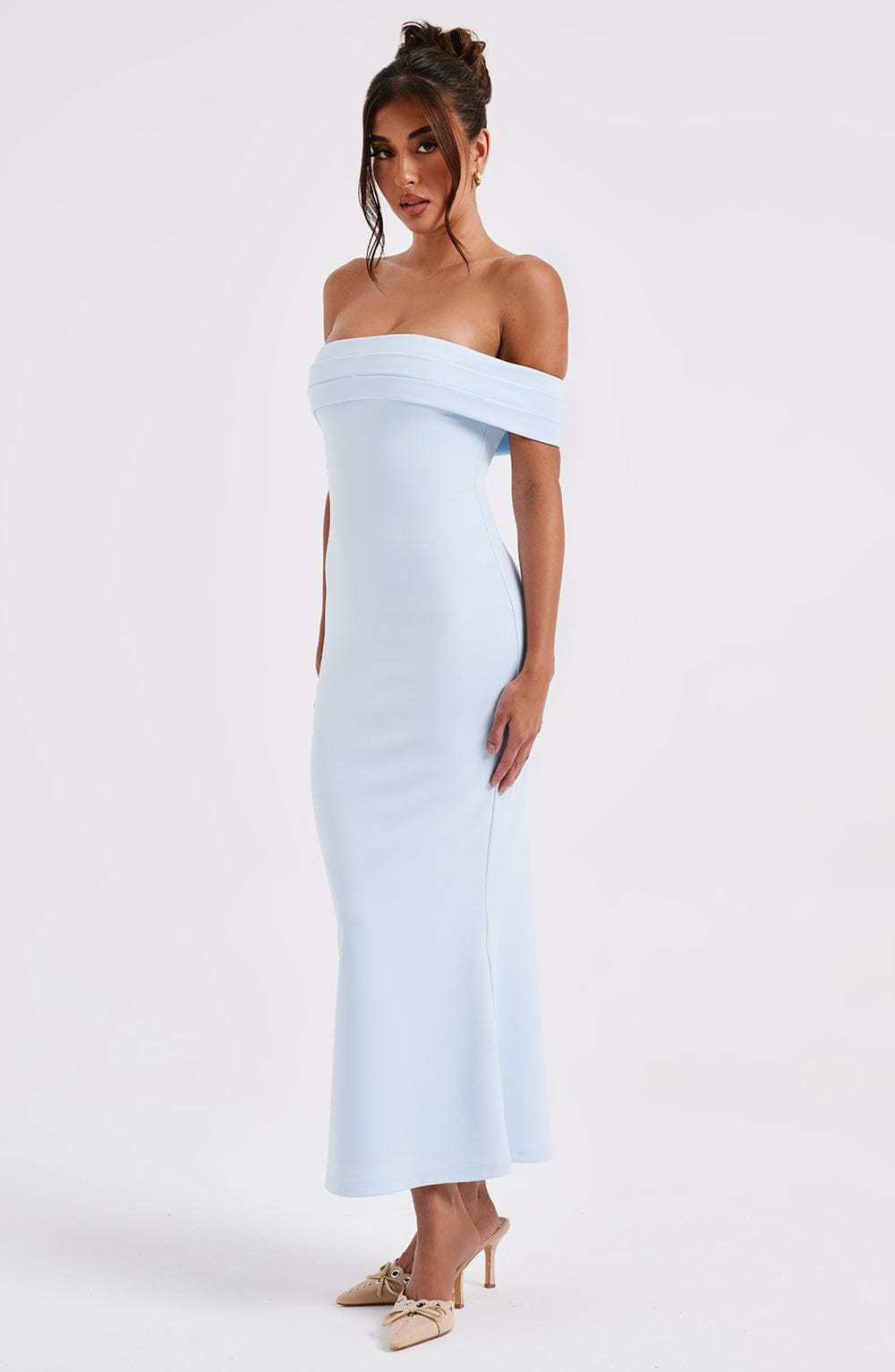 Bex Midi Dress - Blue-My Top Dress.All Rights Reserved