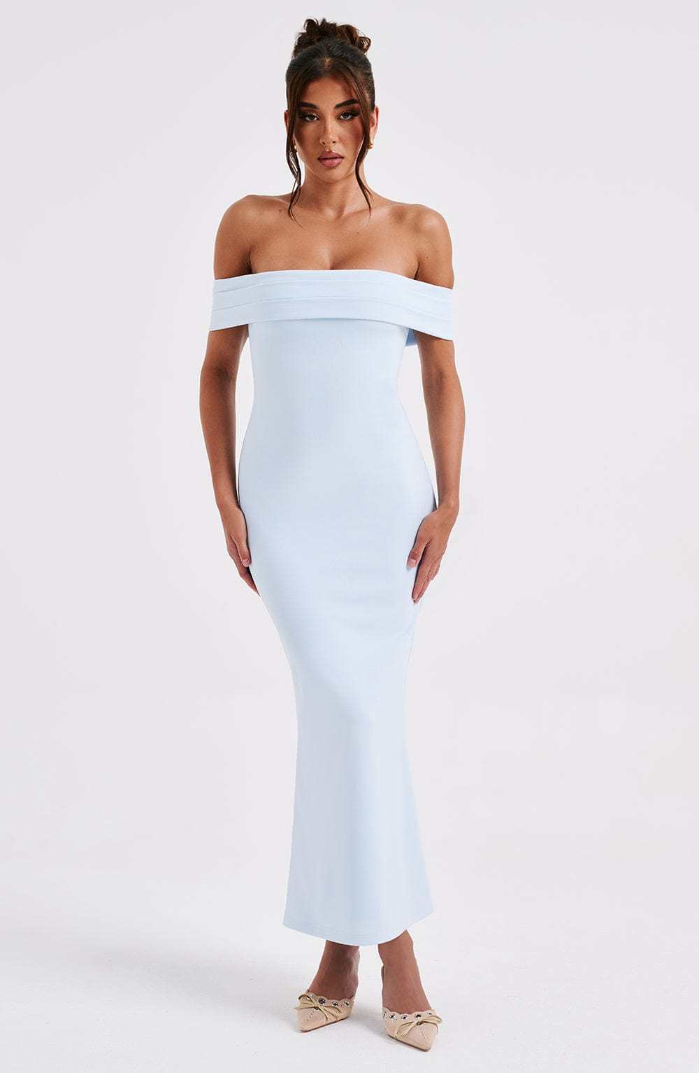 Bex Midi Dress - Blue-My Top Dress.All Rights Reserved