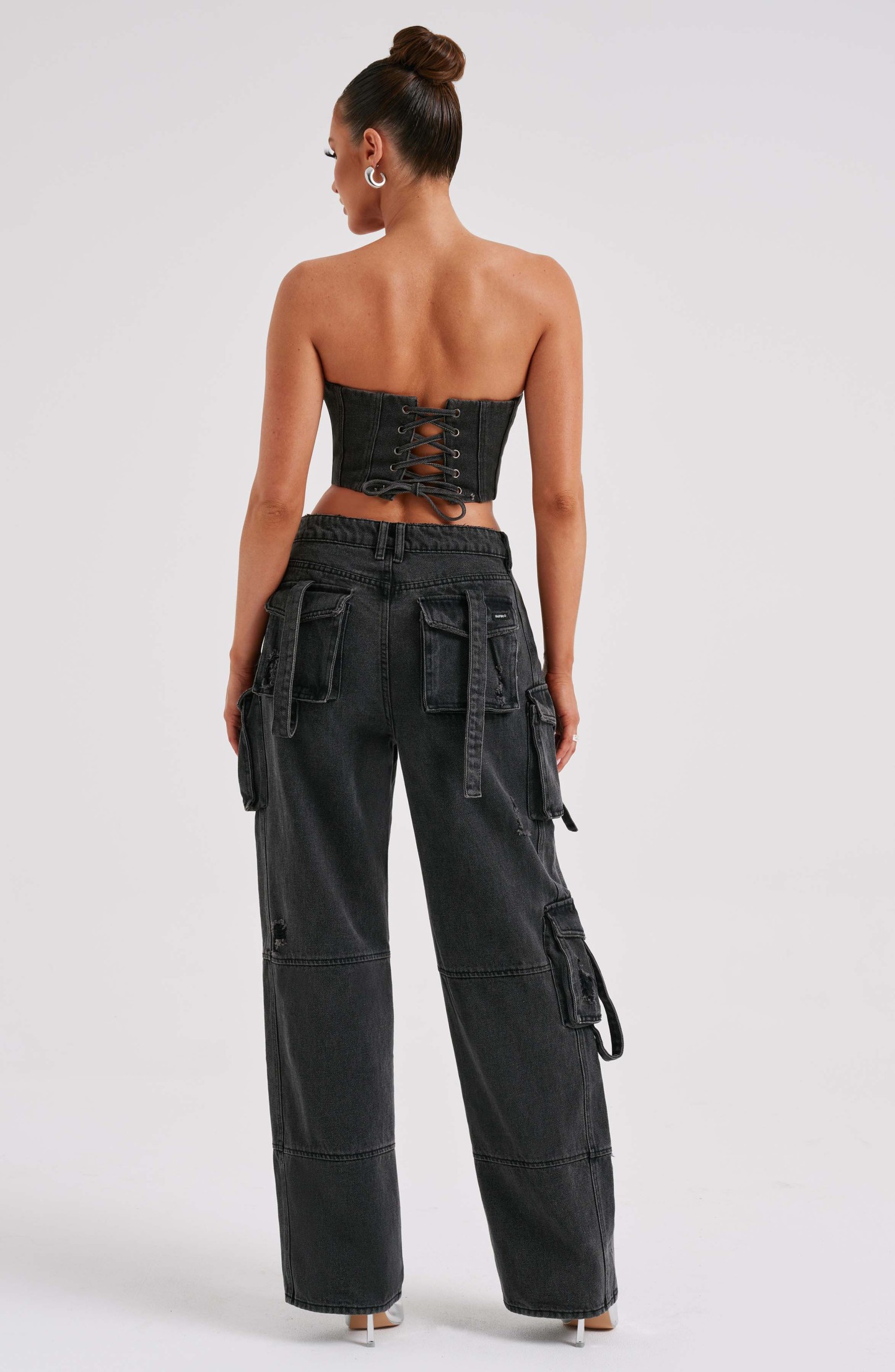 Brooklyn Cargo Pant - Black-My Top Dress.All Rights Reserved