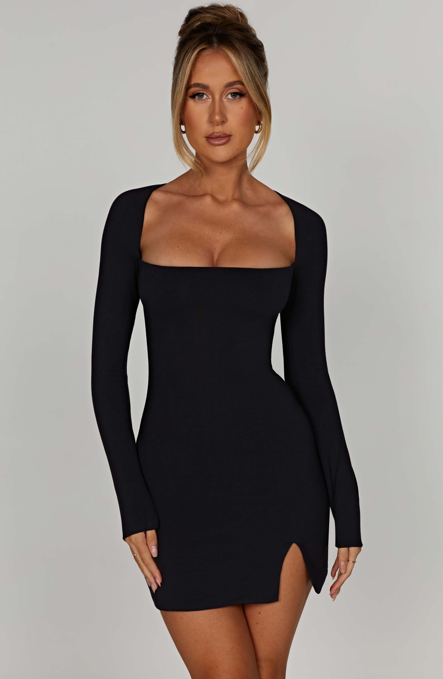 Brylee Mini Dress - Black-My Top Dress.All Rights Reserved