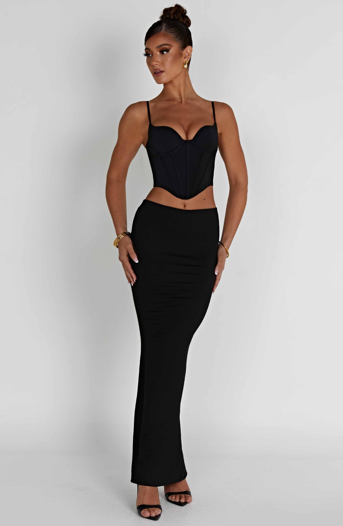 Calia Corset - Black-My Top Dress.All Rights Reserved