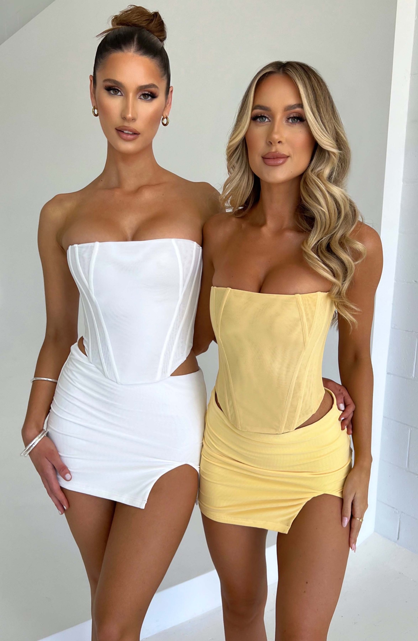 Cami Corset - Lemon-My Top Dress.All Rights Reserved