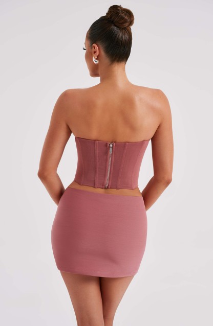 Cami Corset - Rose Pink-My Top Dress.All Rights Reserved