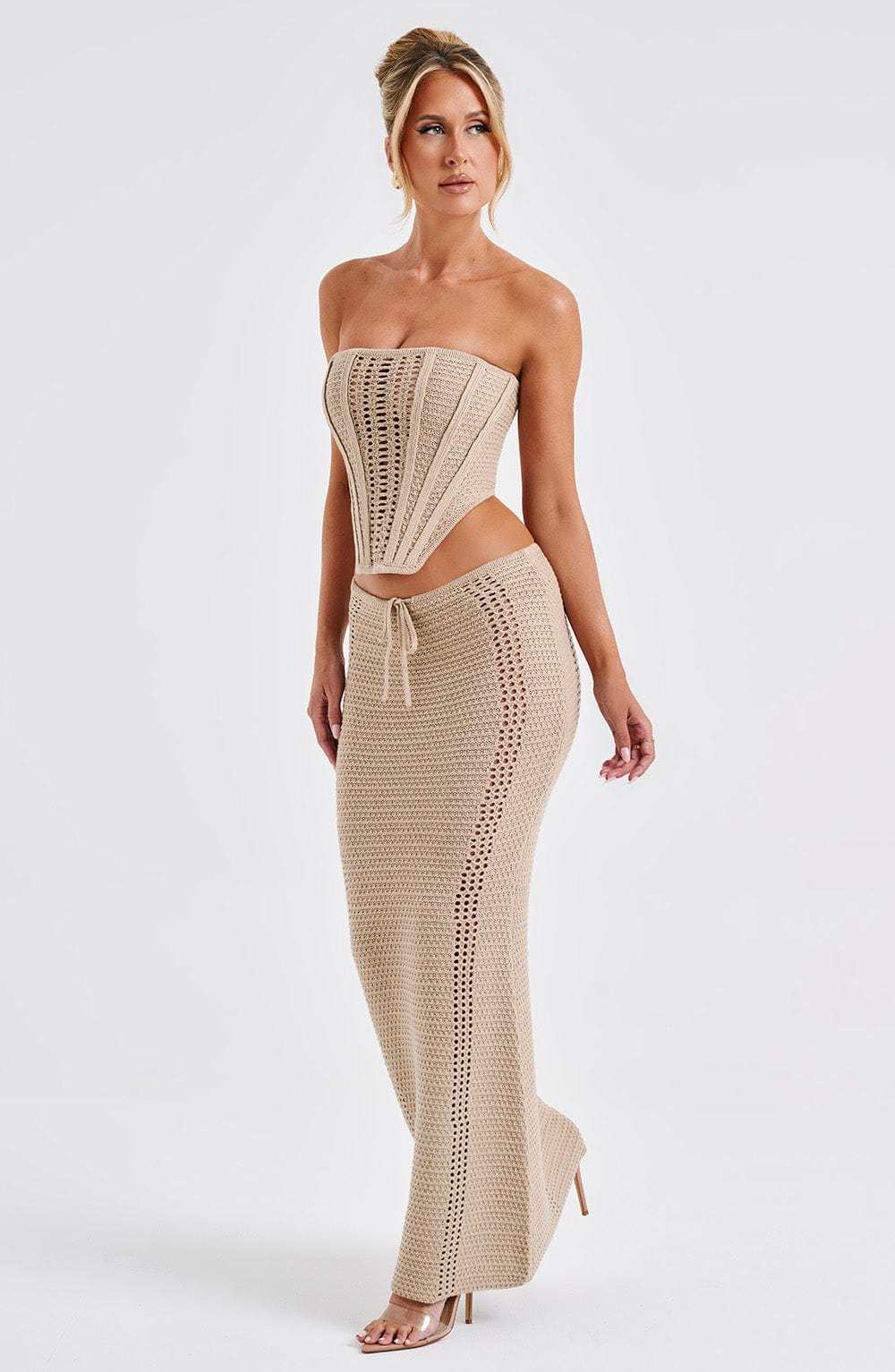 Carly Corset - Beige-My Top Dress.All Rights Reserved