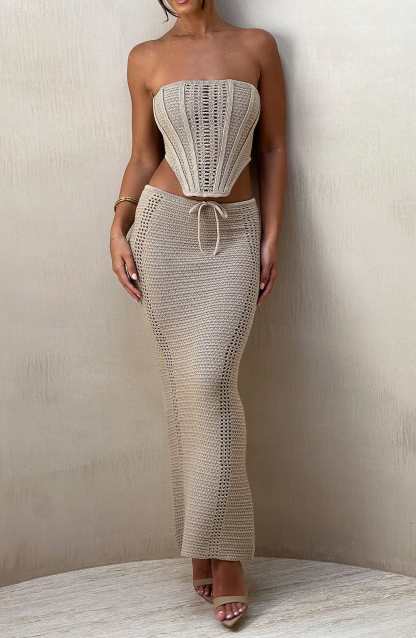 Carly Corset - Beige-My Top Dress.All Rights Reserved