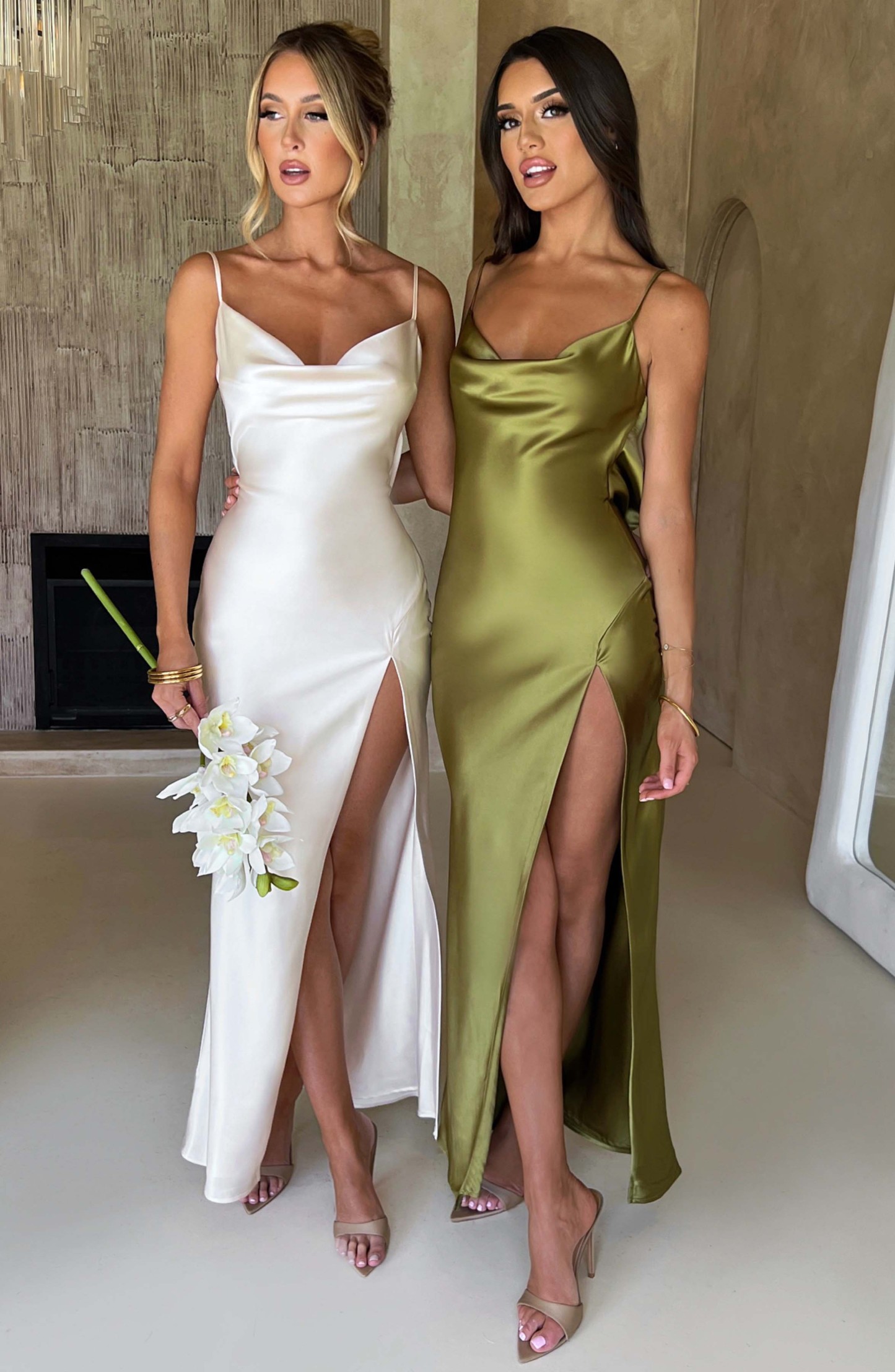 Celestina Maxi Dress - Khaki-My Top Dress.All Rights Reserved