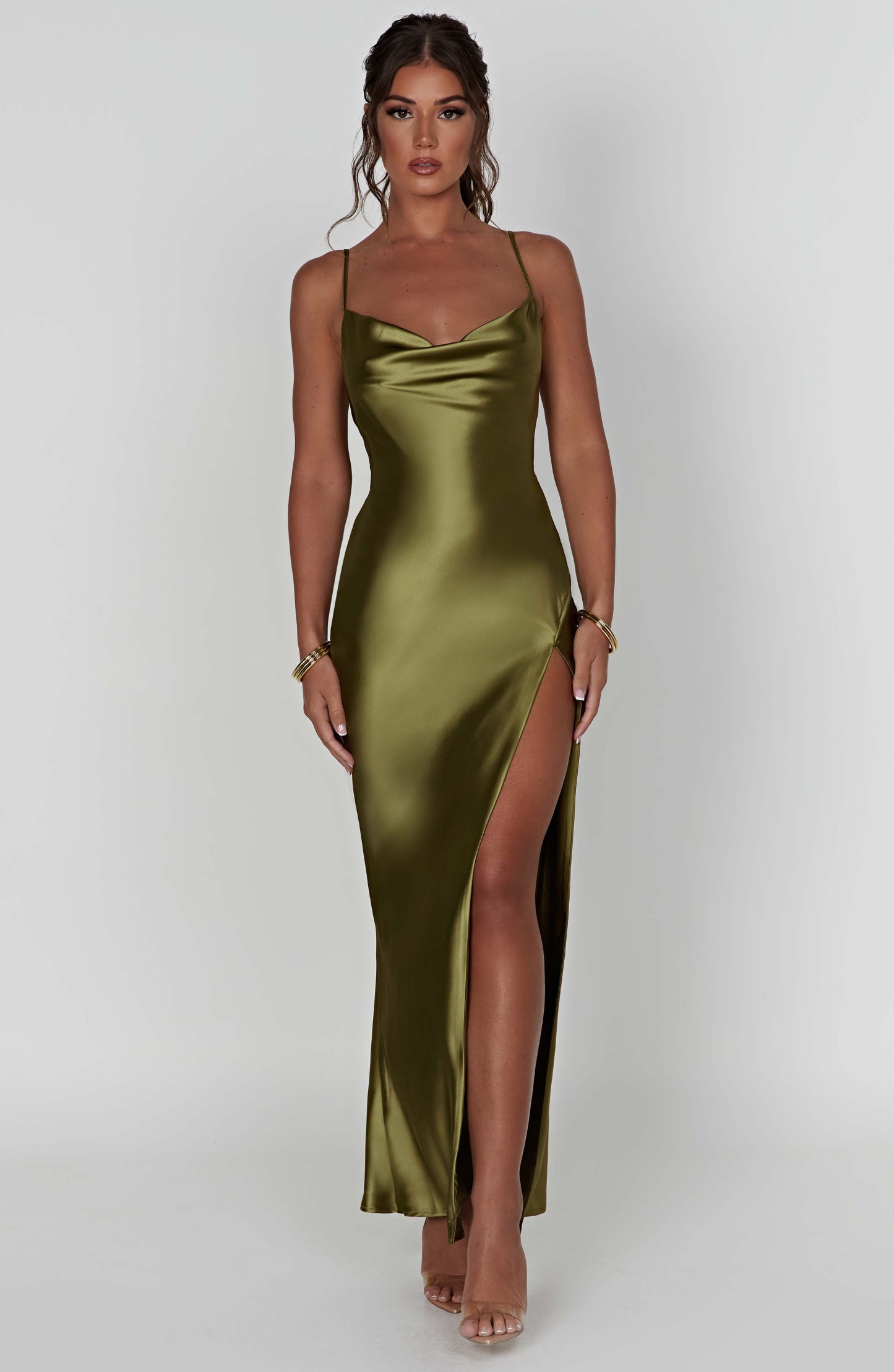 Celestina Maxi Dress - Khaki-My Top Dress.All Rights Reserved