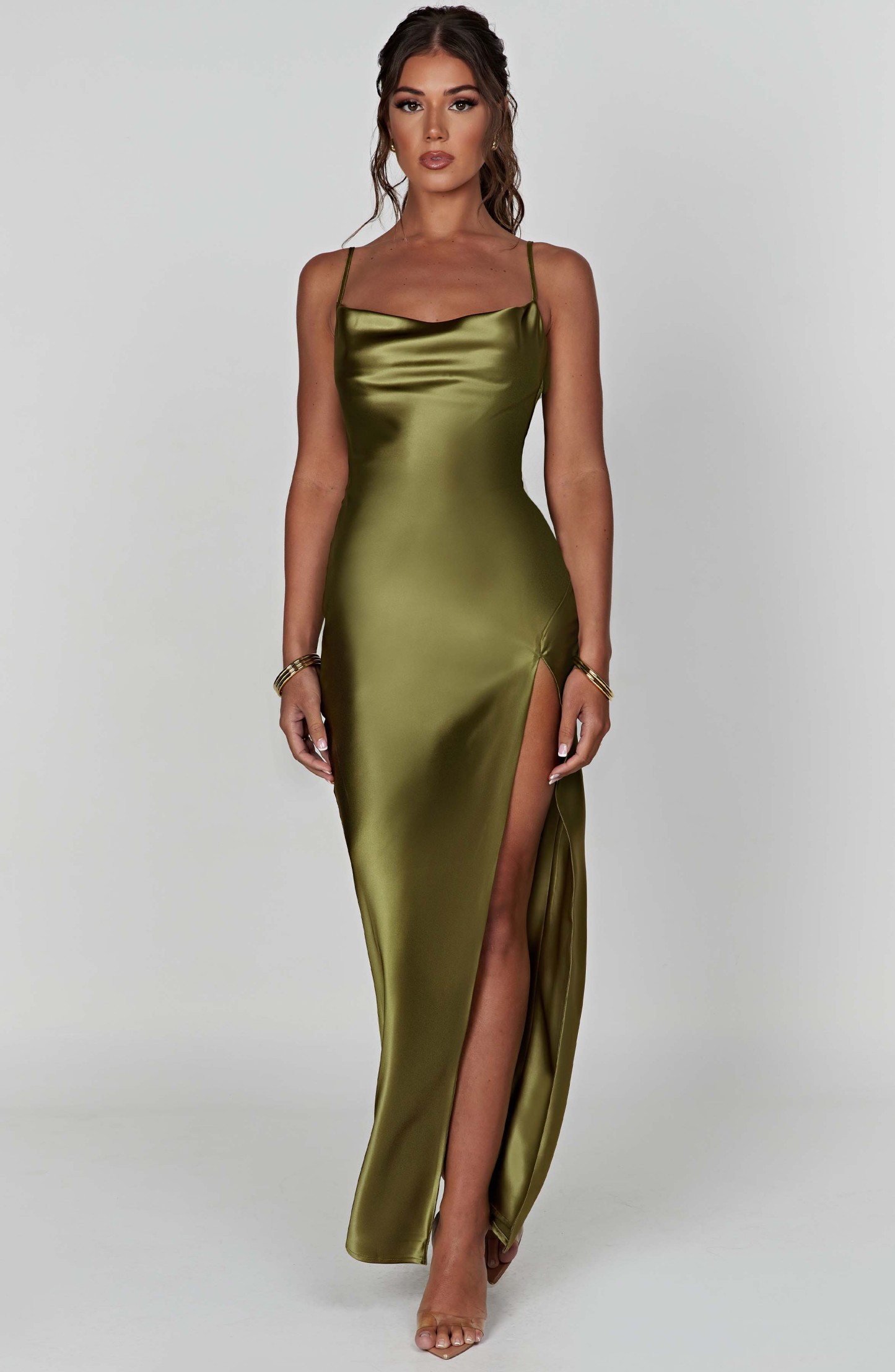 Celestina Maxi Dress - Khaki-My Top Dress.All Rights Reserved