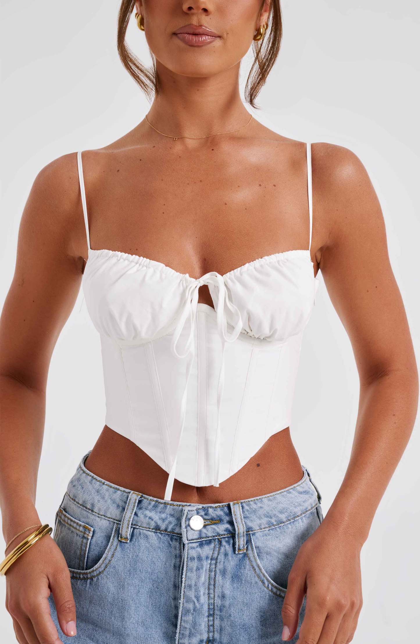 Clara Corset - Ivory-My Top Dress.All Rights Reserved