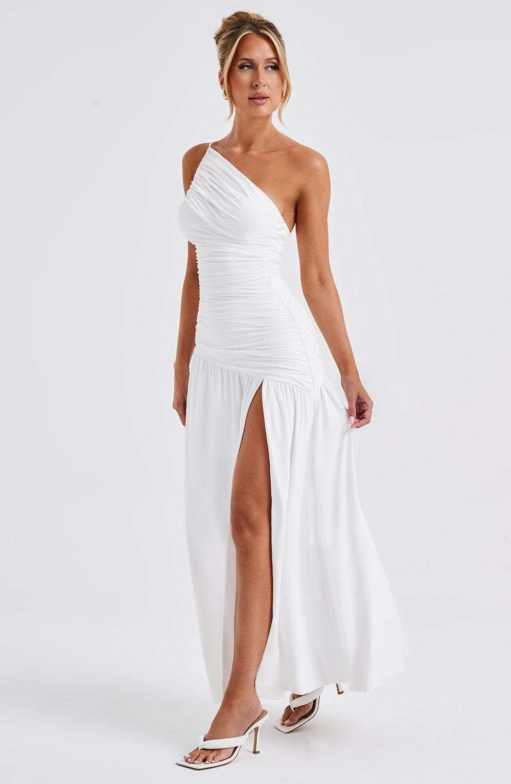 Claudia Maxi Dress - White-My Top Dress.All Rights Reserved