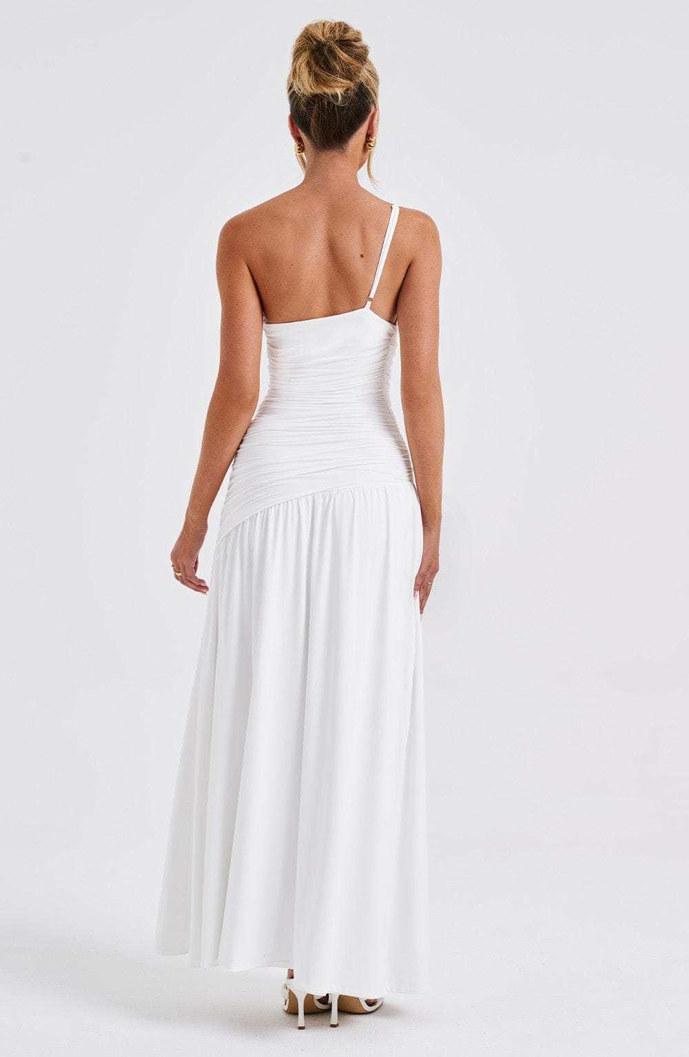 Claudia Maxi Dress - White-My Top Dress.All Rights Reserved