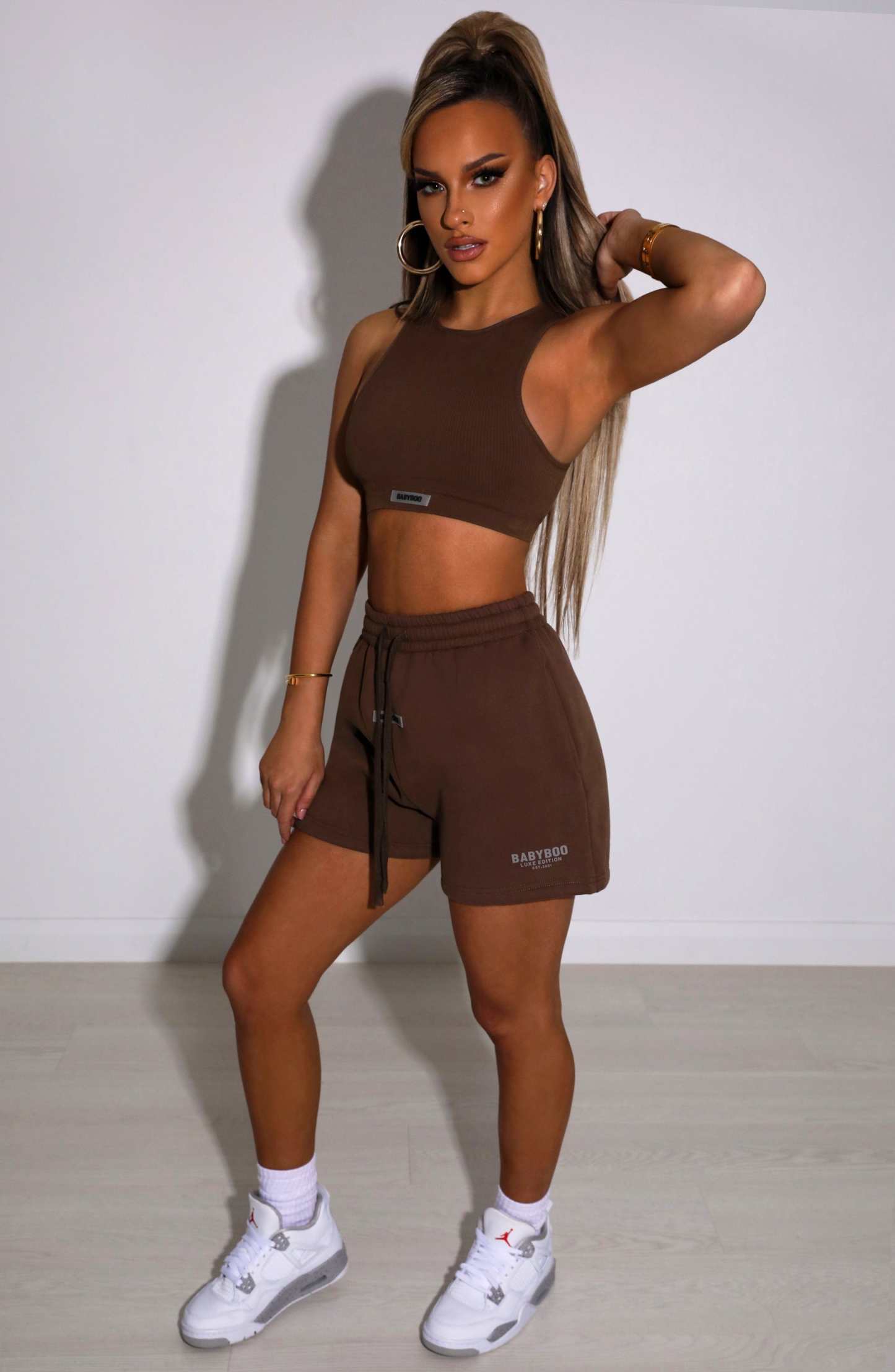 Cora Luxe Shorts - Chocolate-My Top Dress.All Rights Reserved