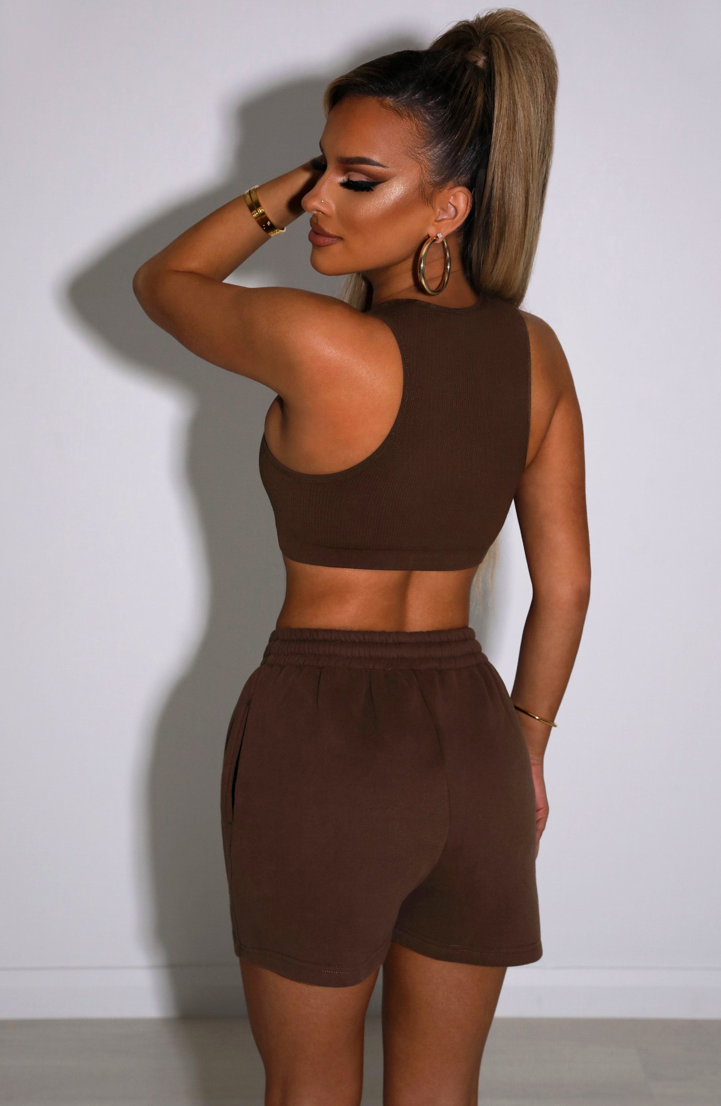 Cora Luxe Shorts - Chocolate-My Top Dress.All Rights Reserved