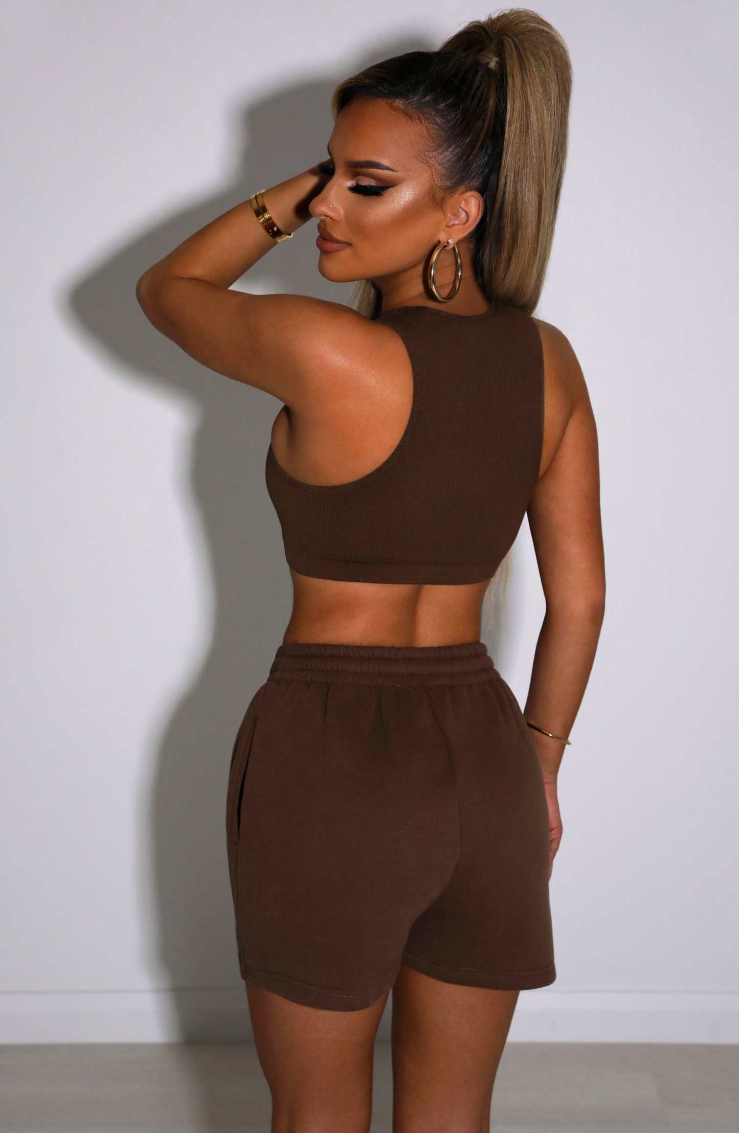 Cora Luxe Shorts - Chocolate-My Top Dress.All Rights Reserved