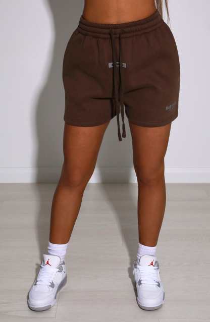 Cora Luxe Shorts - Chocolate-My Top Dress.All Rights Reserved