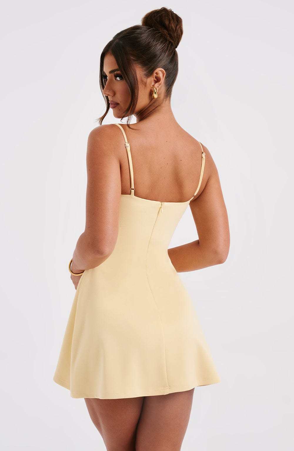 Dakota Mini Dress - Lemon-My Top Dress.All Rights Reserved