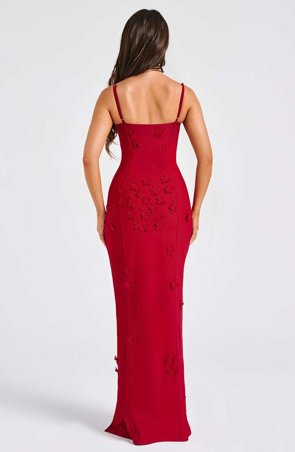 Dalary Maxi Dress - Red Lined-My Top Dress.All Rights Reserved