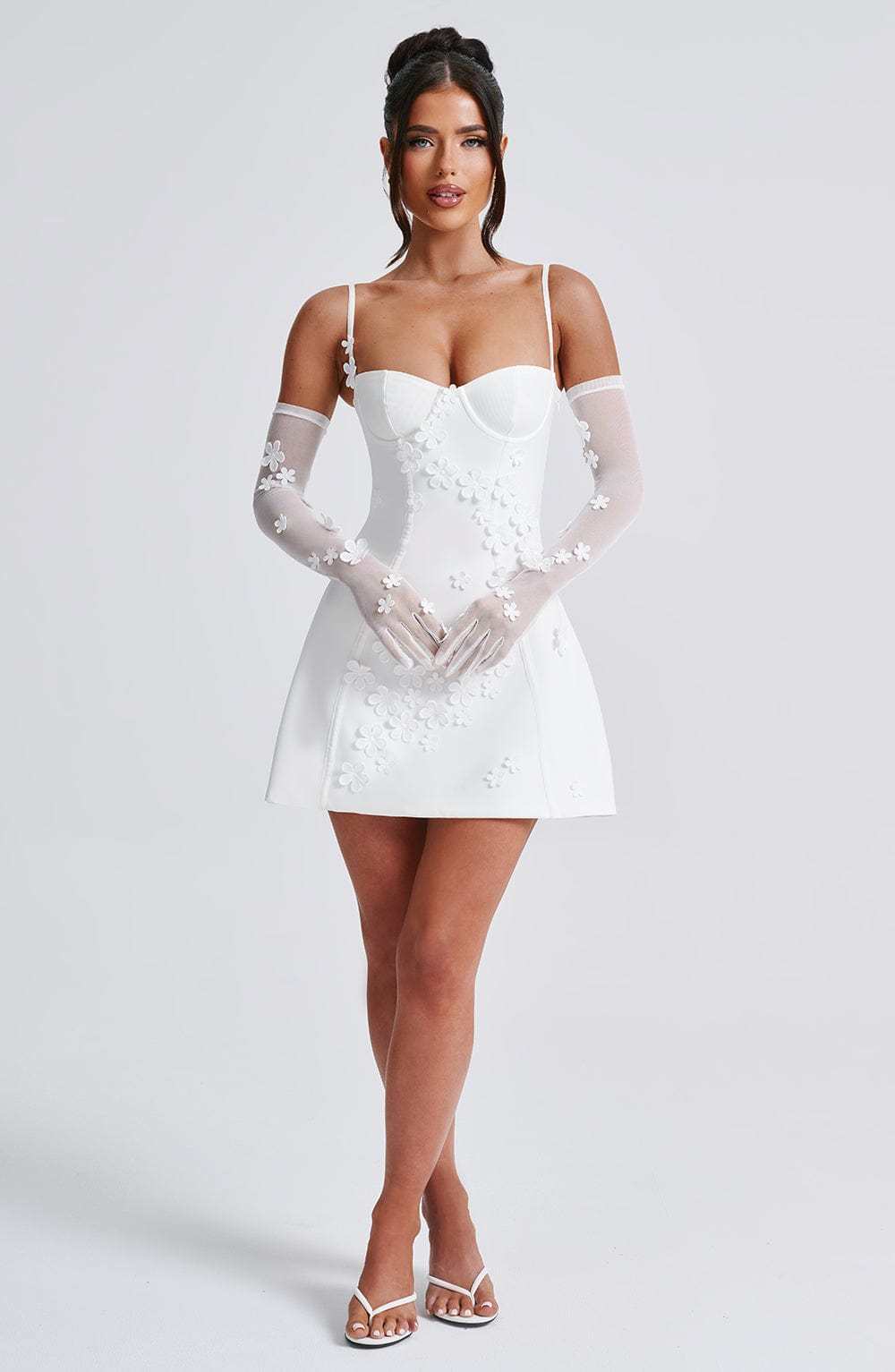 Dalary Mini Dress - Ivory-My Top Dress.All Rights Reserved