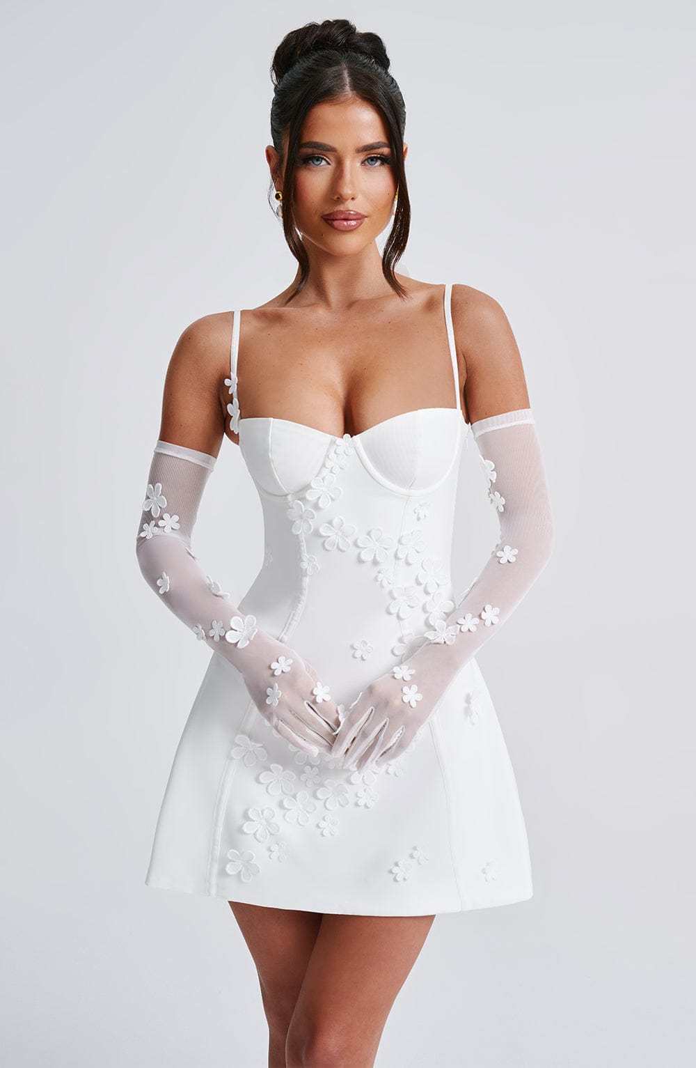 Dalary Mini Dress - Ivory-My Top Dress.All Rights Reserved