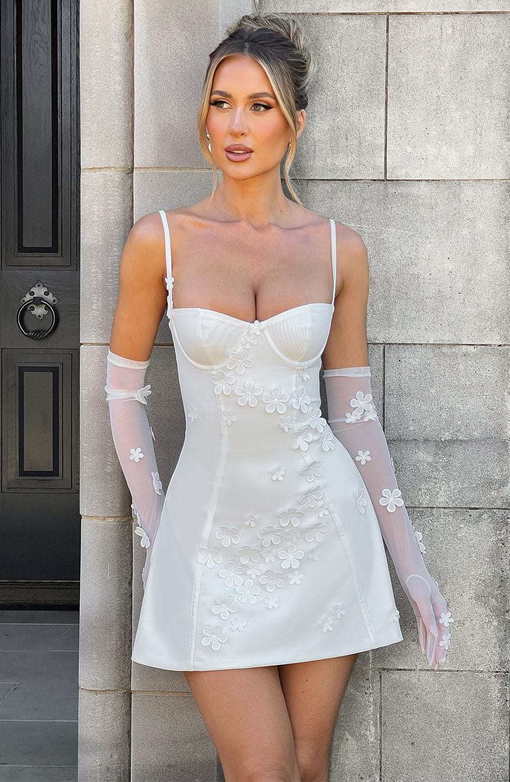 Dalary Mini Dress - Ivory-My Top Dress.All Rights Reserved