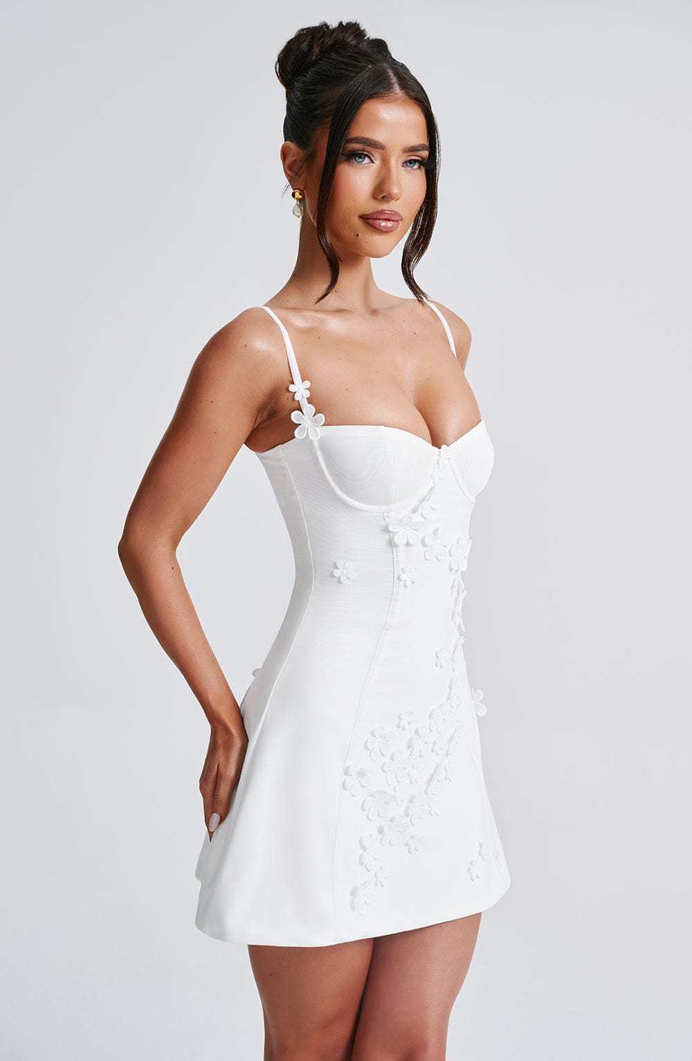 Dalary Mini Dress - Ivory-My Top Dress.All Rights Reserved