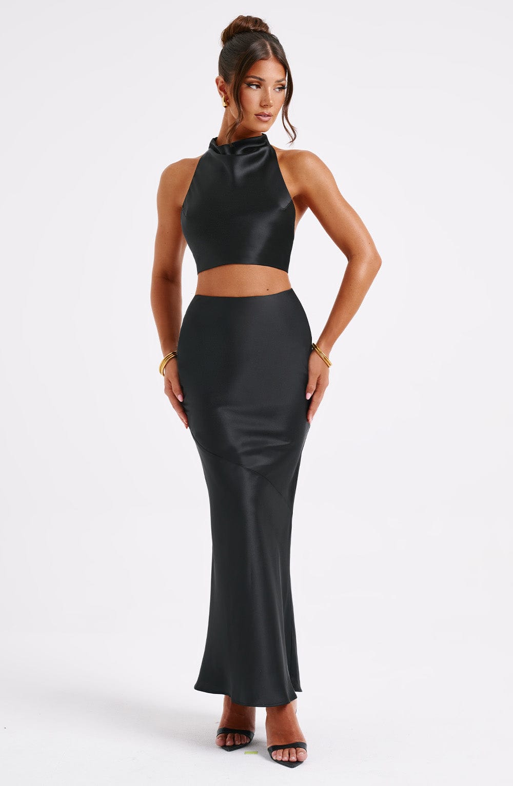 Zaylee Maxi Skirt - Black-My Top Dress.All Rights Reserved