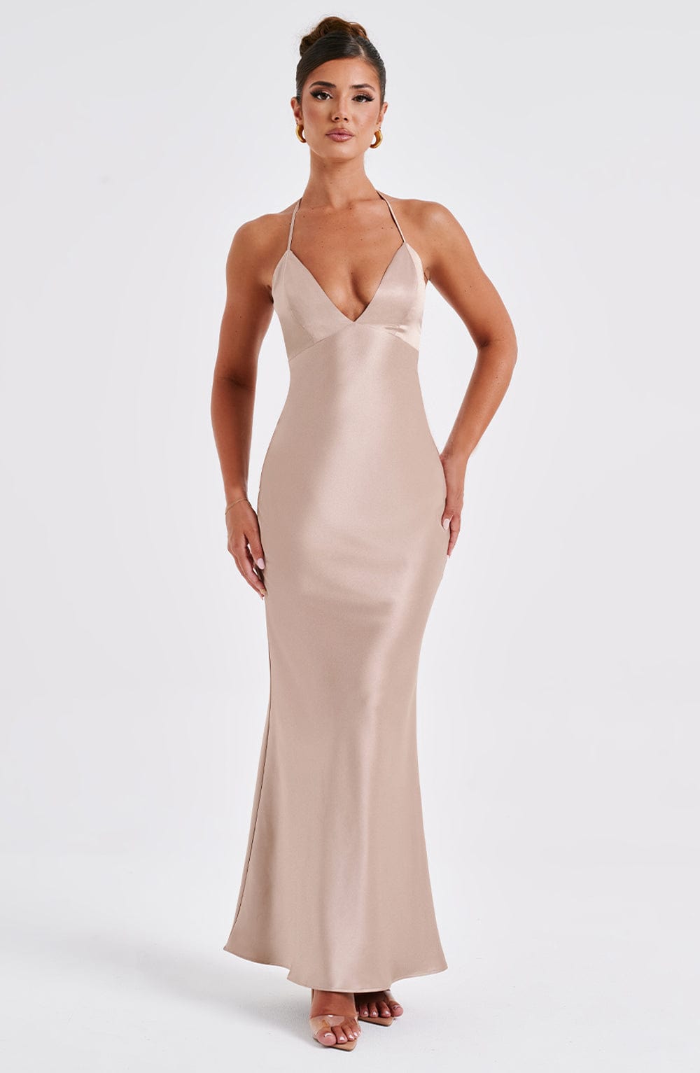 Delphine Maxi Dress - Champagne-My Top Dress.All Rights Reserved