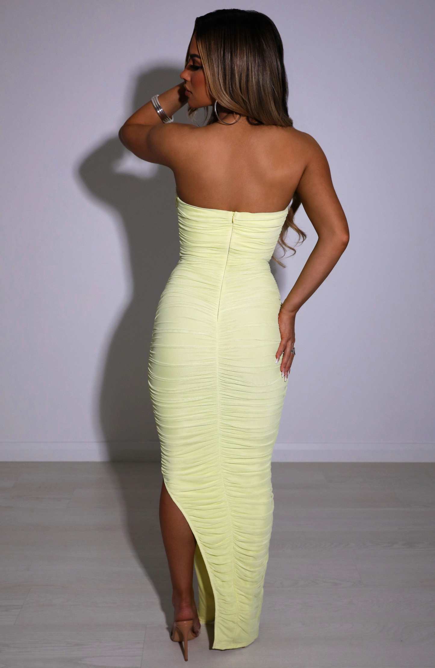 Demi Maxi Dress - Lime-My Top Dress.All Rights Reserved
