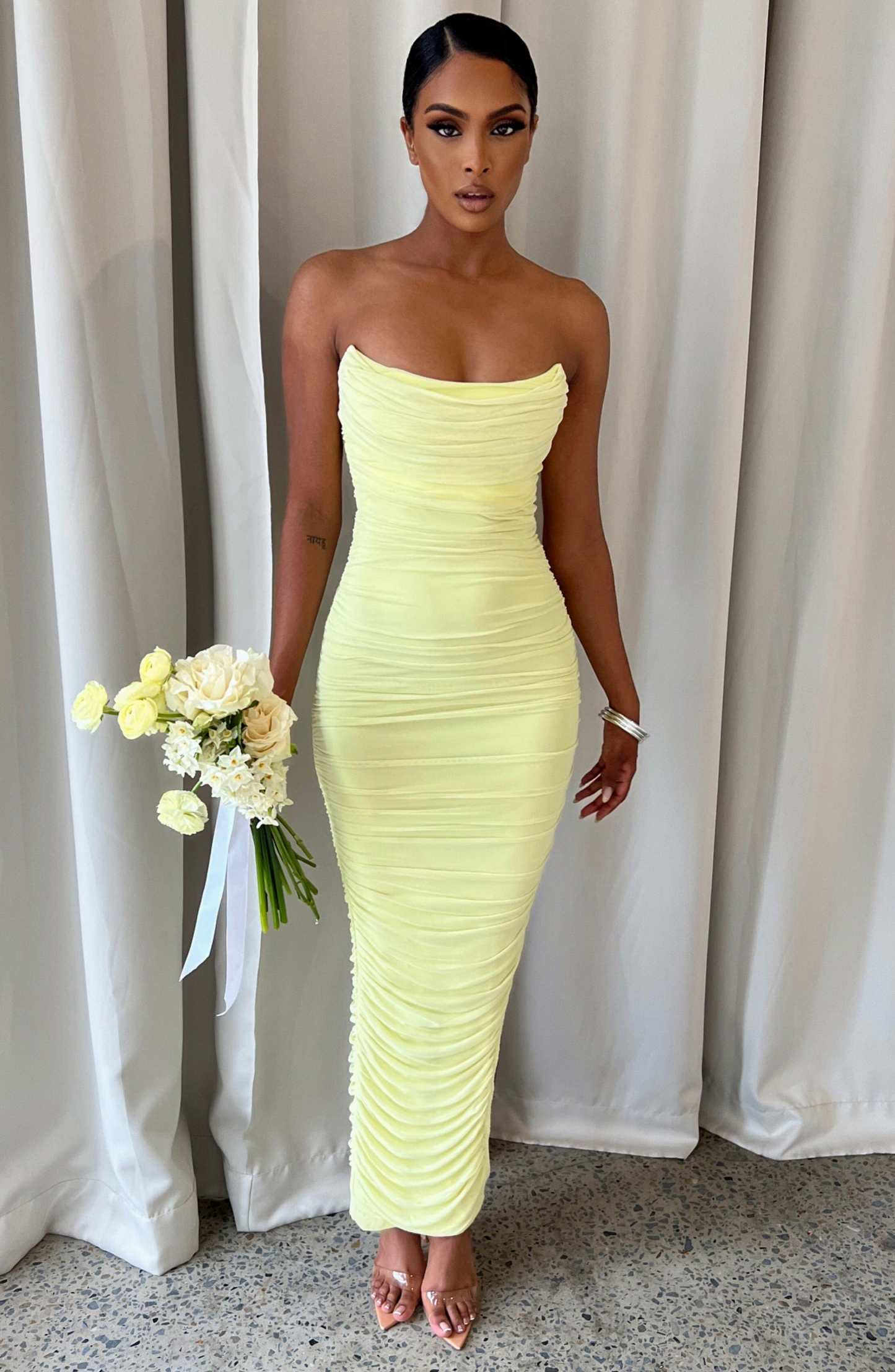 Demi Maxi Dress - Lime-My Top Dress.All Rights Reserved