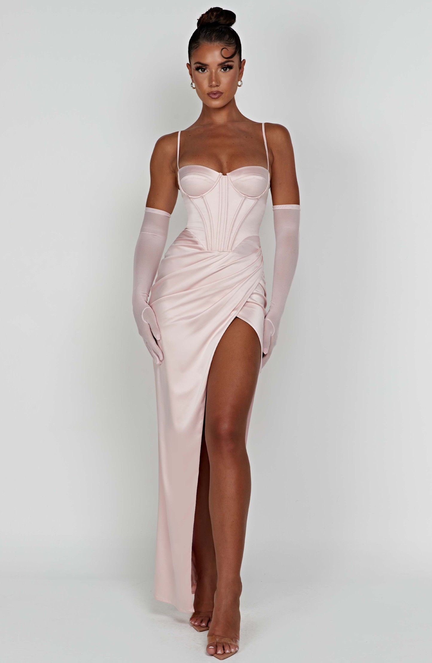 Despina Maxi Dress - Blush-My Top Dress.All Rights Reserved