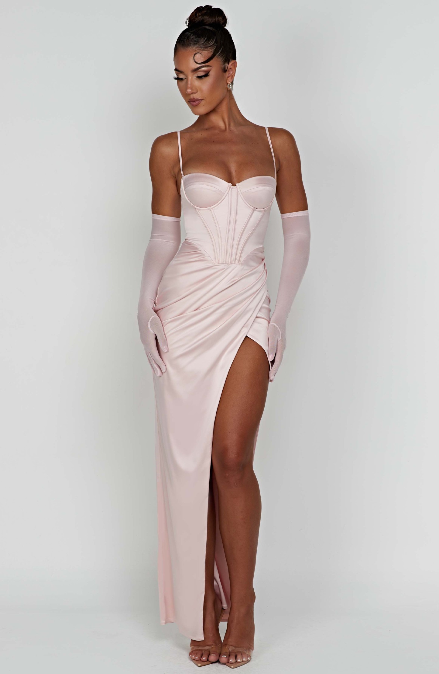 Despina Maxi Dress - Blush-My Top Dress.All Rights Reserved