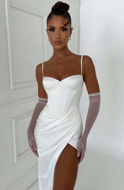 Despina Maxi Dress - Ivory-My Top Dress.All Rights Reserved